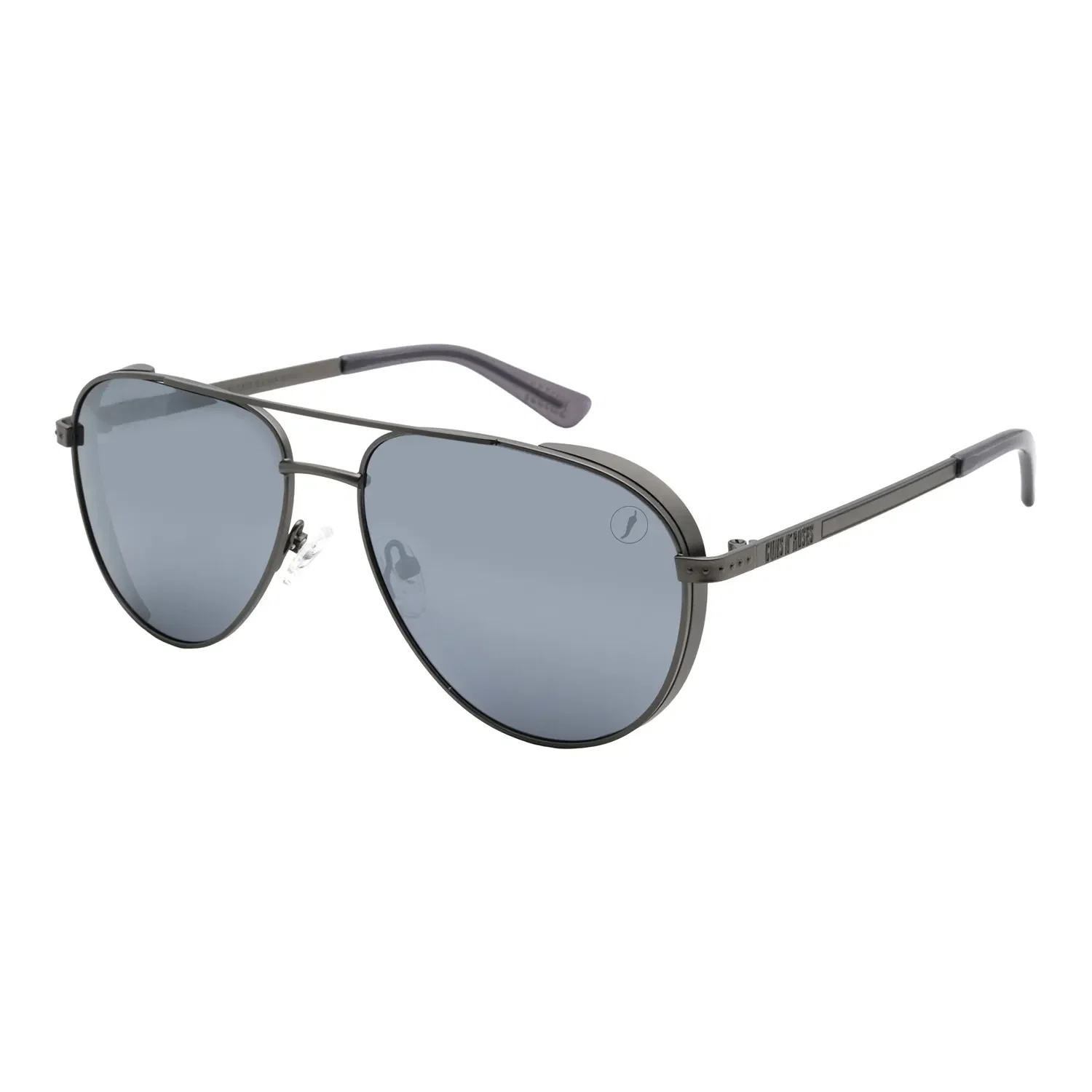 Óculos de Sol Masculino Guns Metal Aviador Espelhado Ônix — imagem 1