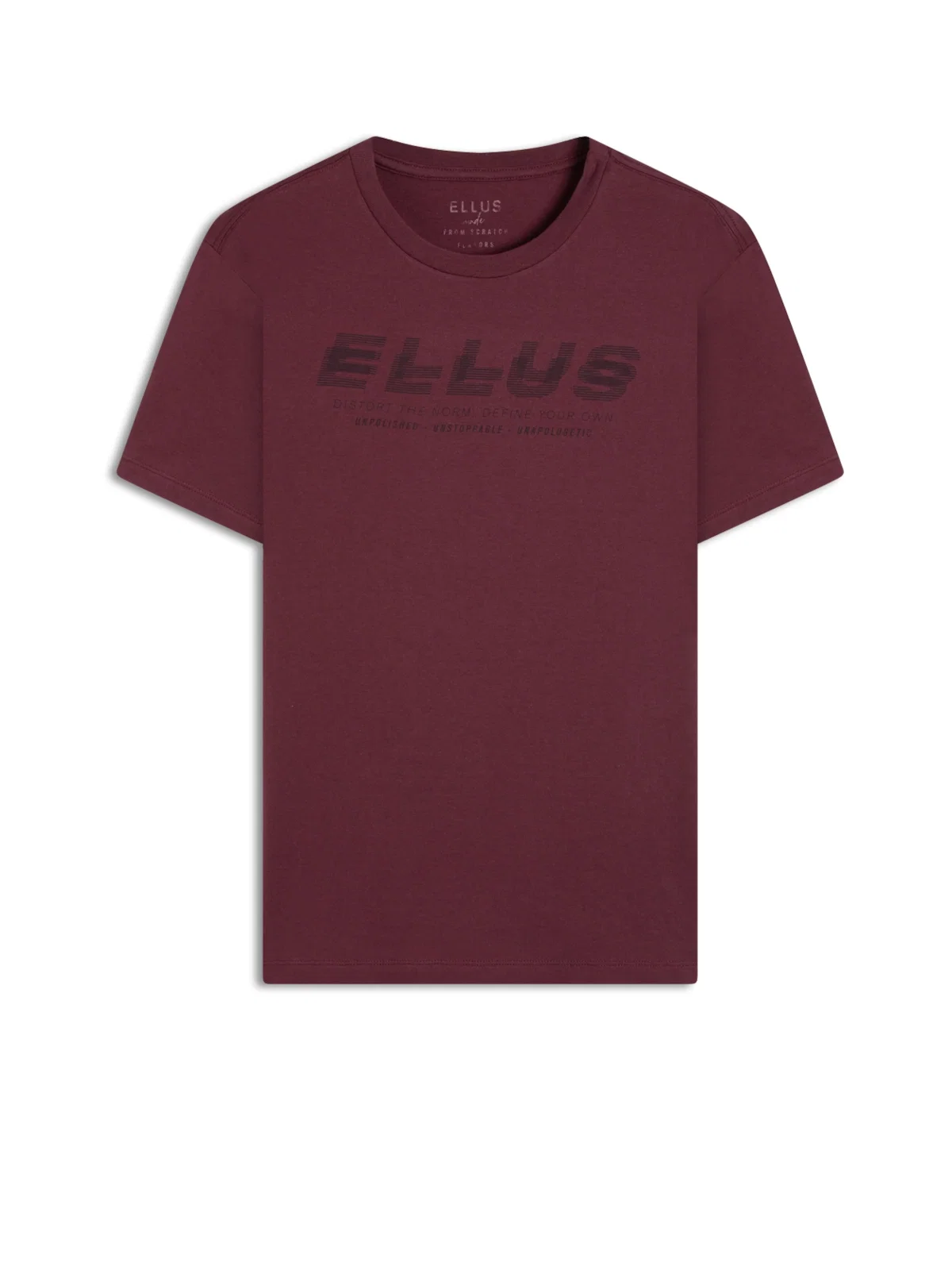 T-Shirt Distort Ther Nom Roxo