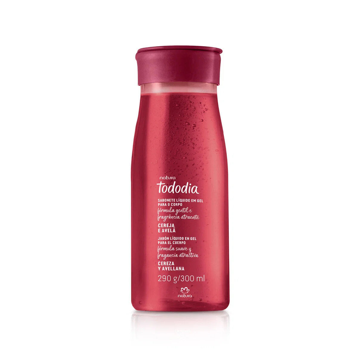 Sabonete Líquido em Gel Tododia Cereja e Avelã 300 ml