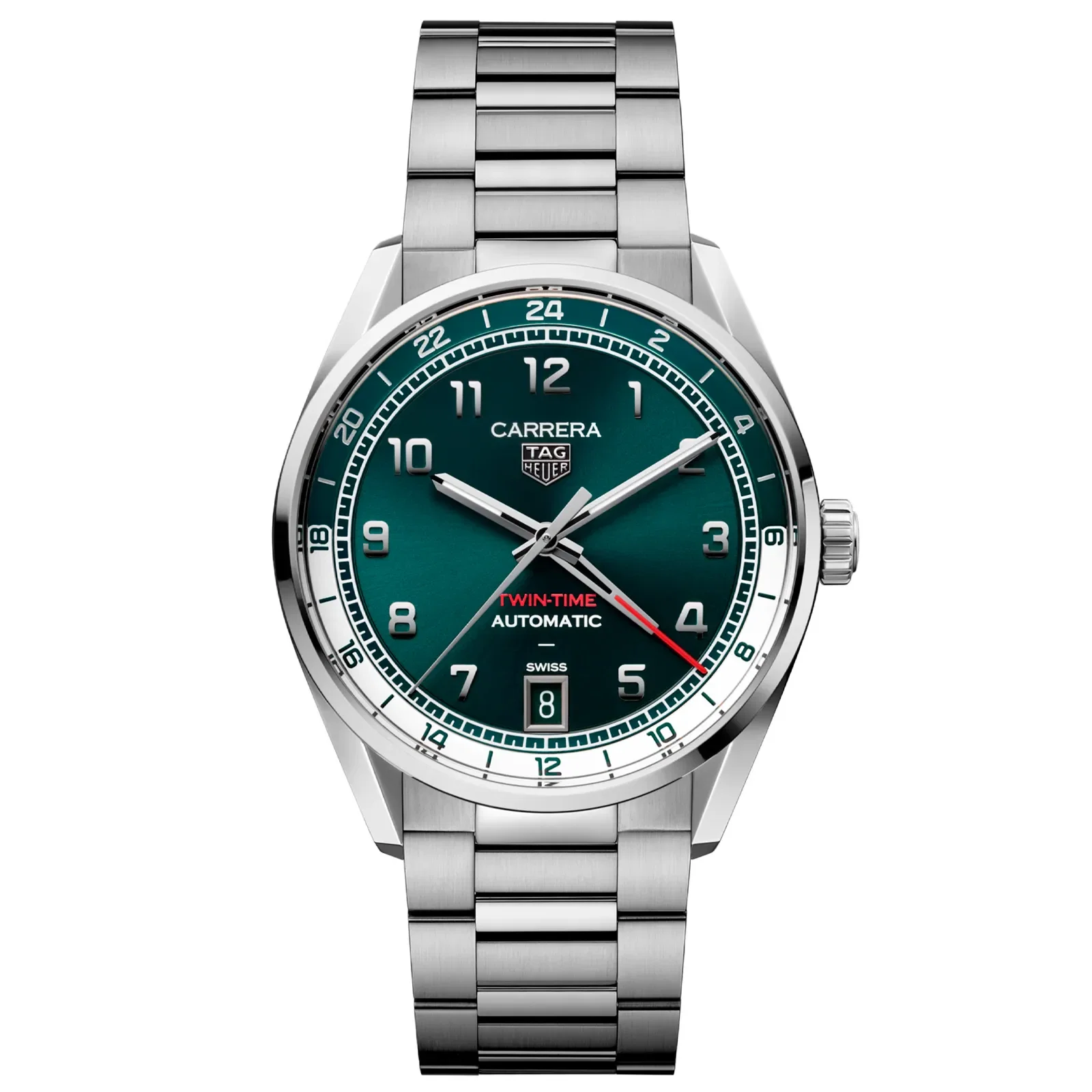 Relógio Tag Heuer Carrera Automático Masculino em Aço Prateado WDA2114.BA0043 — imagem 1