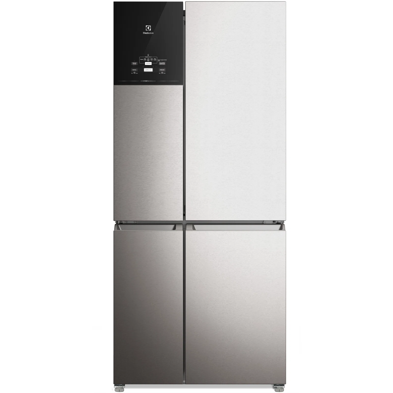 Geladeira Electrolux Frost Free 594L Experience com FlexiSpace 4 Portas Cor Inox Look (IQ8S) — imagem 1