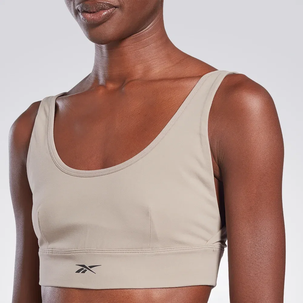 Top Reebok Treino Baixo Impacto Minimalista Feminino