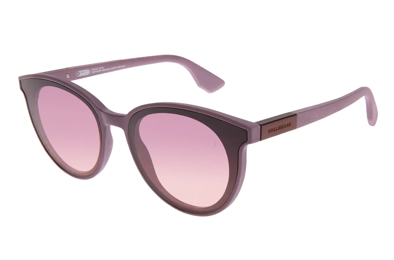Óculos de Sol Feminino Eco Chilli Cat Vinho — imagem 1