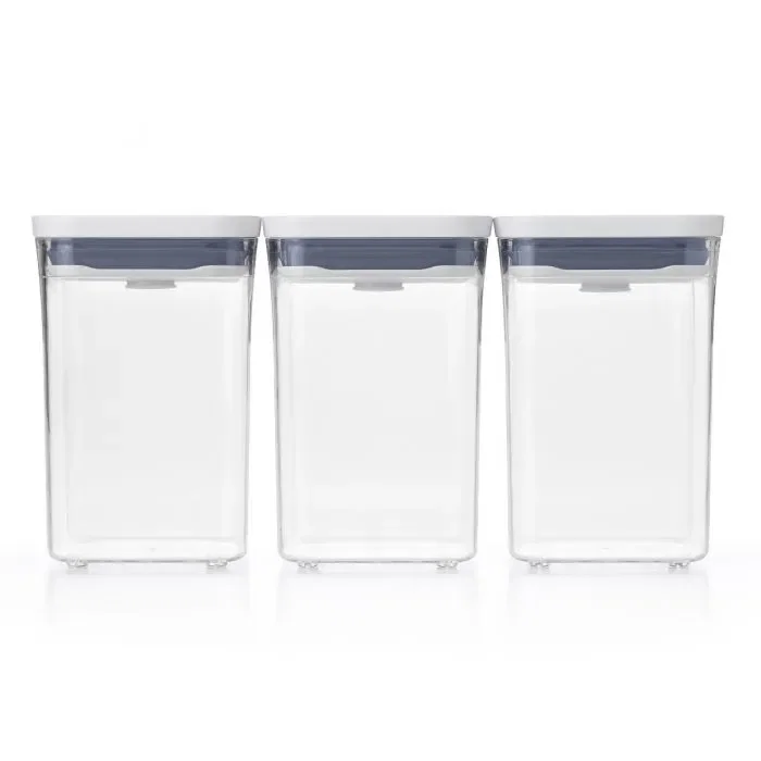 Conjunto de 3 Potes Quadrados Pop 2.0 OXO — imagem 1