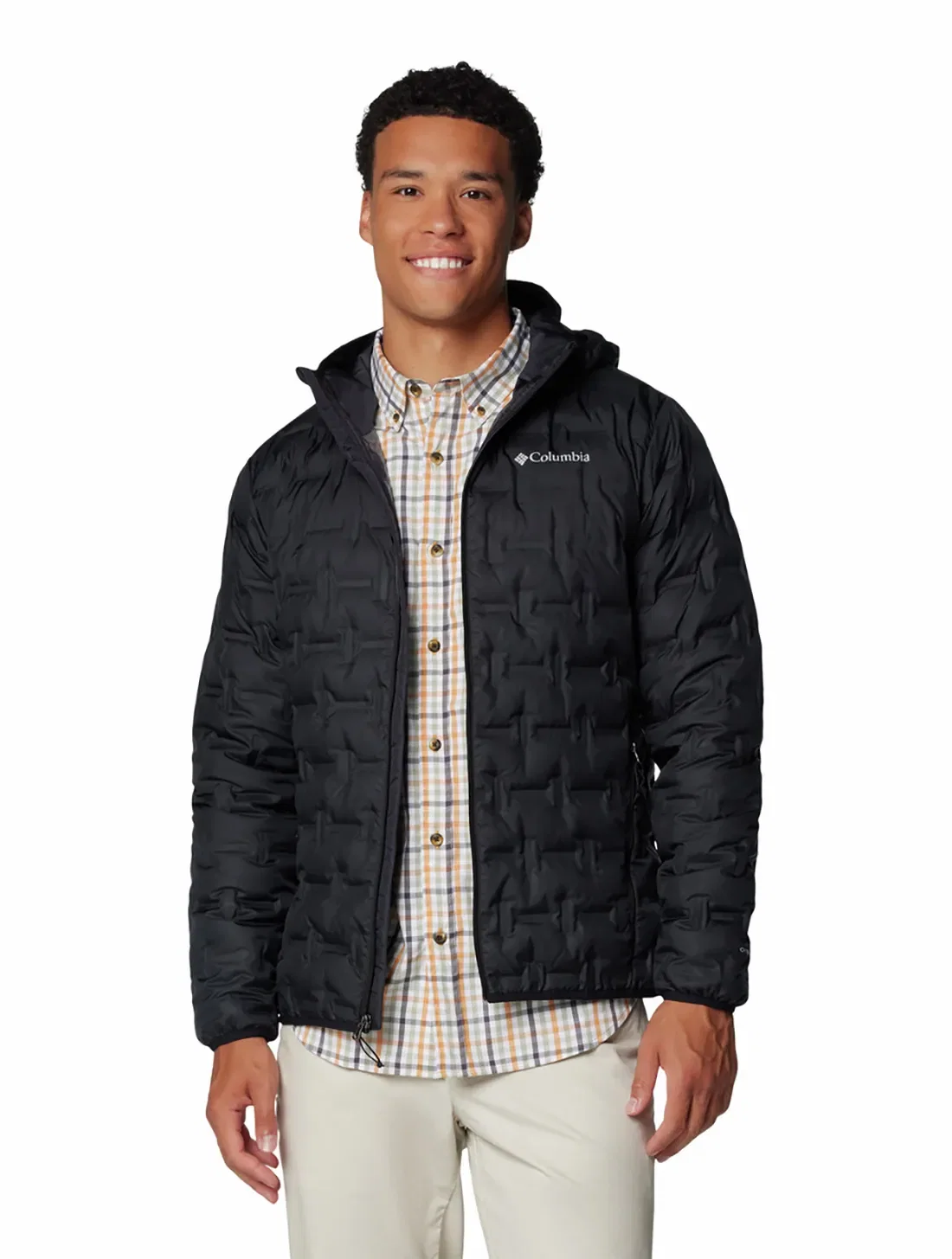 Jaqueta Down Columbia Masculina Delta Ridge™ II com Capuz — imagem 1