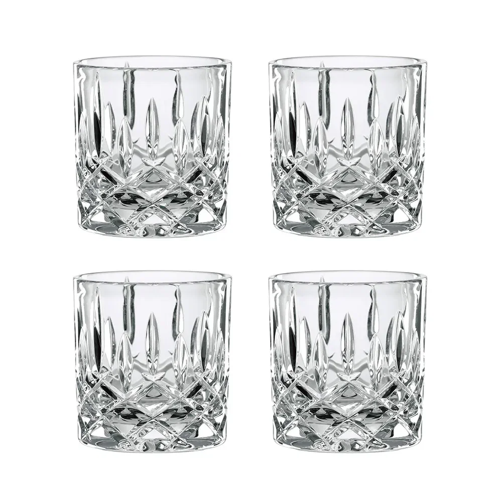 4 Copos Baixos Noblesse em Vidro Cristal 245ml Nachtmann