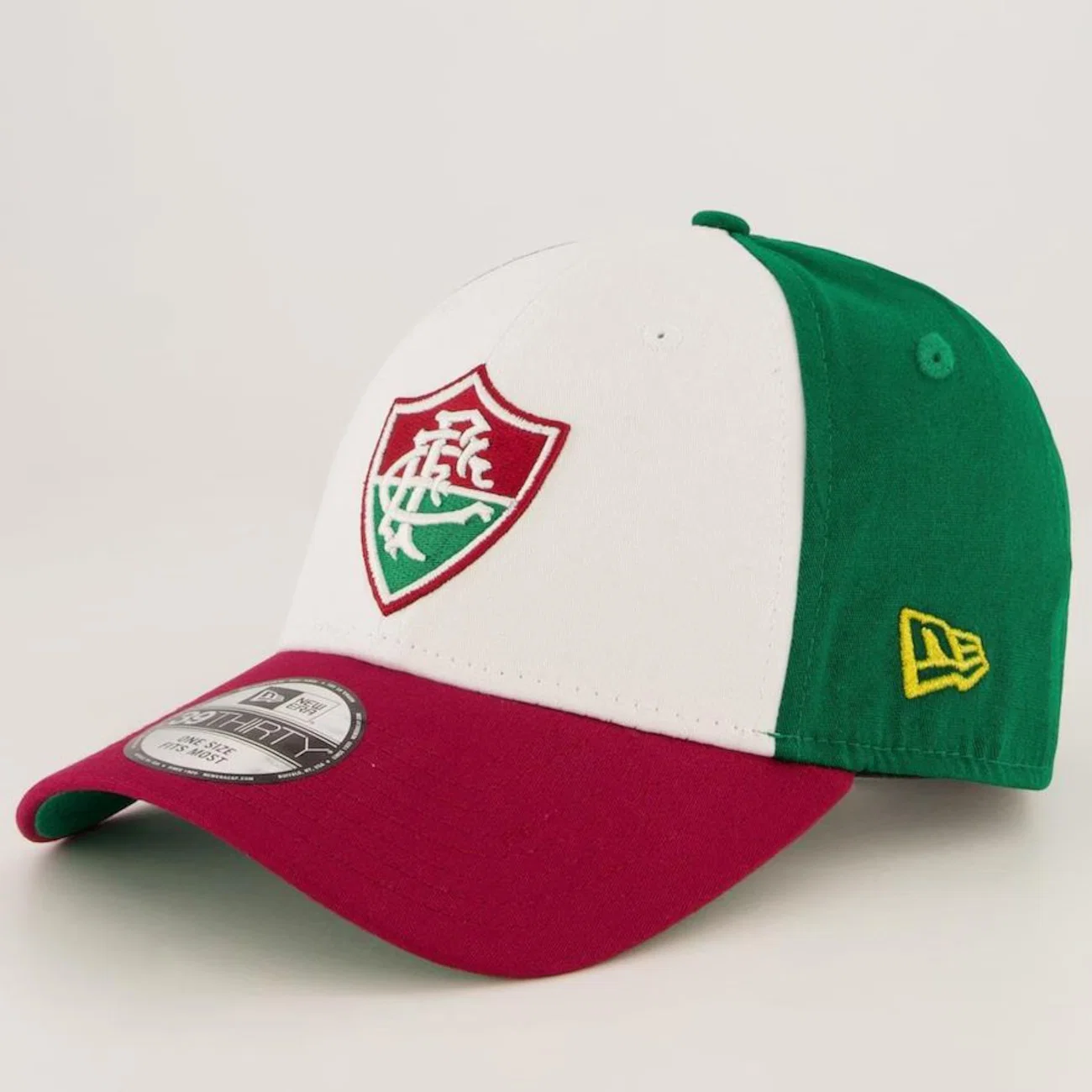 Boné Aba Curva New Era Fluminense - Fechado