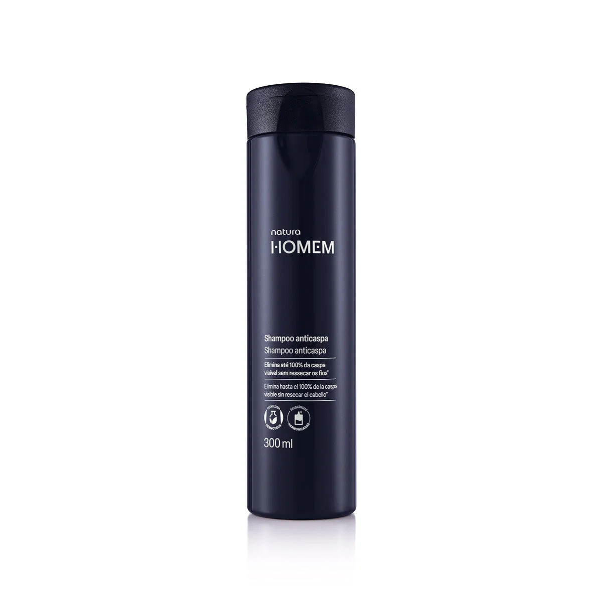 Shampoo Anticaspa Natura Homem 300 ml — imagem 1