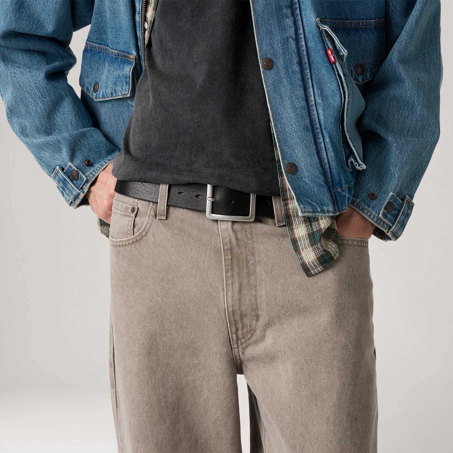 Cinto Levi's® Mason Centerbar Preto