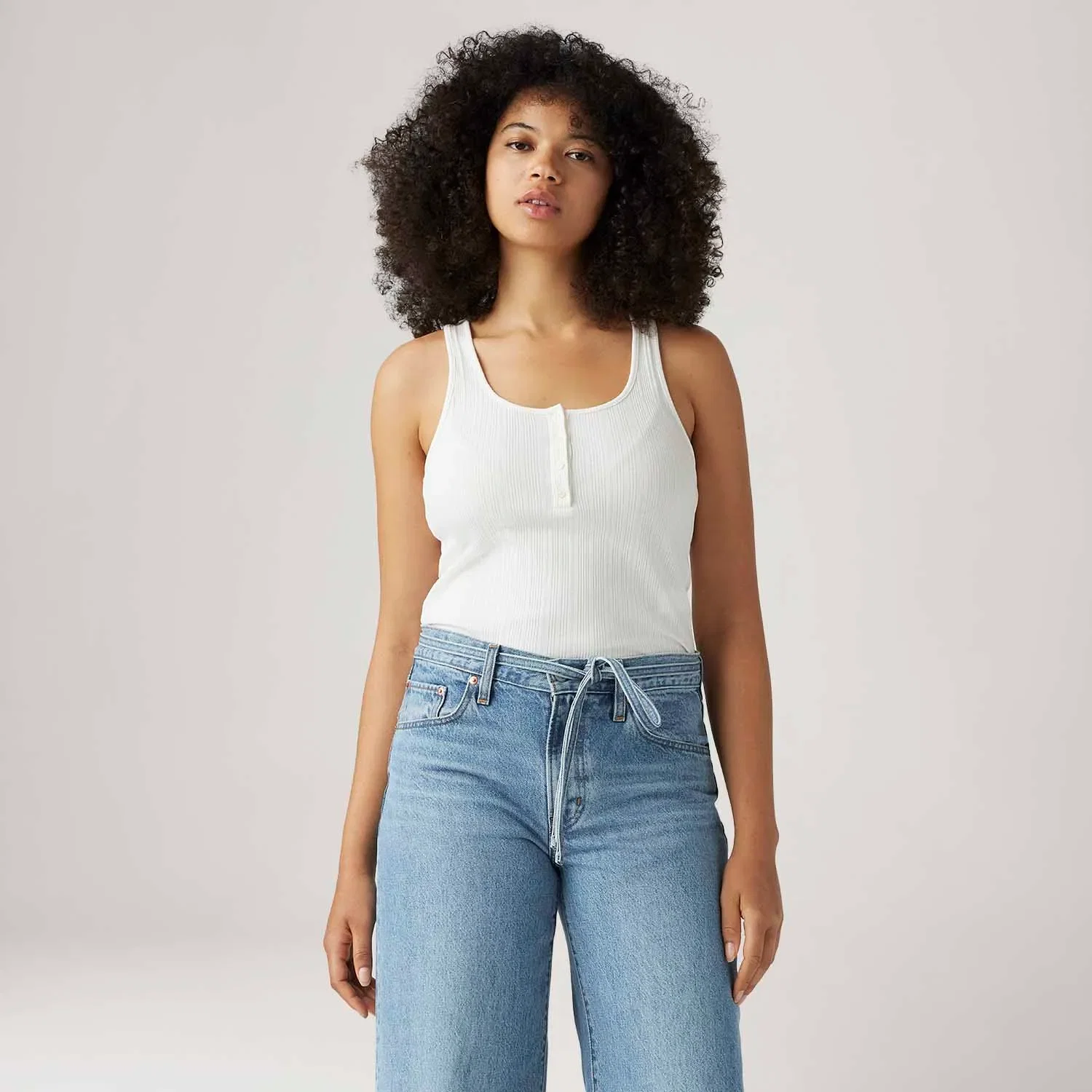Regata Levi's® Vacationer Tank Branca — imagem 1