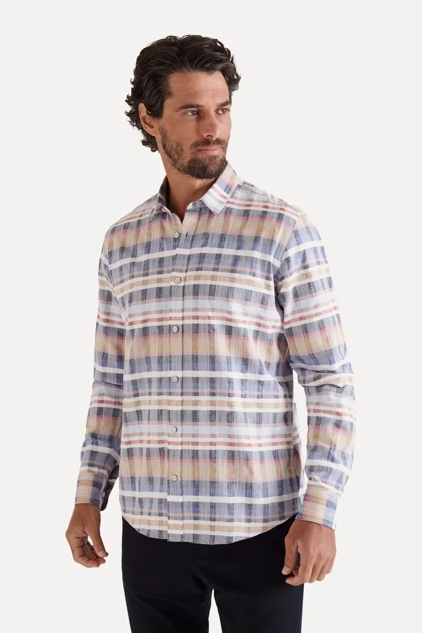 Camisa Listrado Multicor