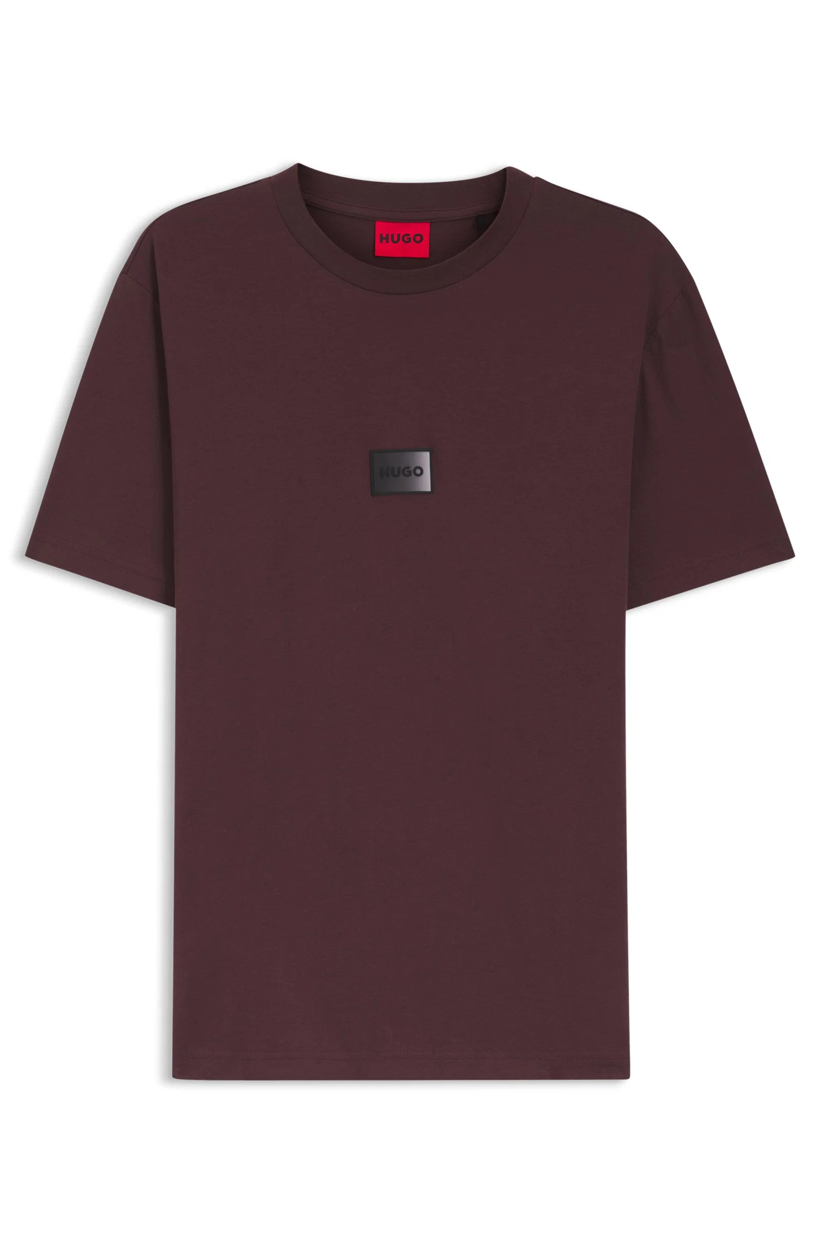 Camiseta Em Jersey De Algodão Com Logo — imagem 1