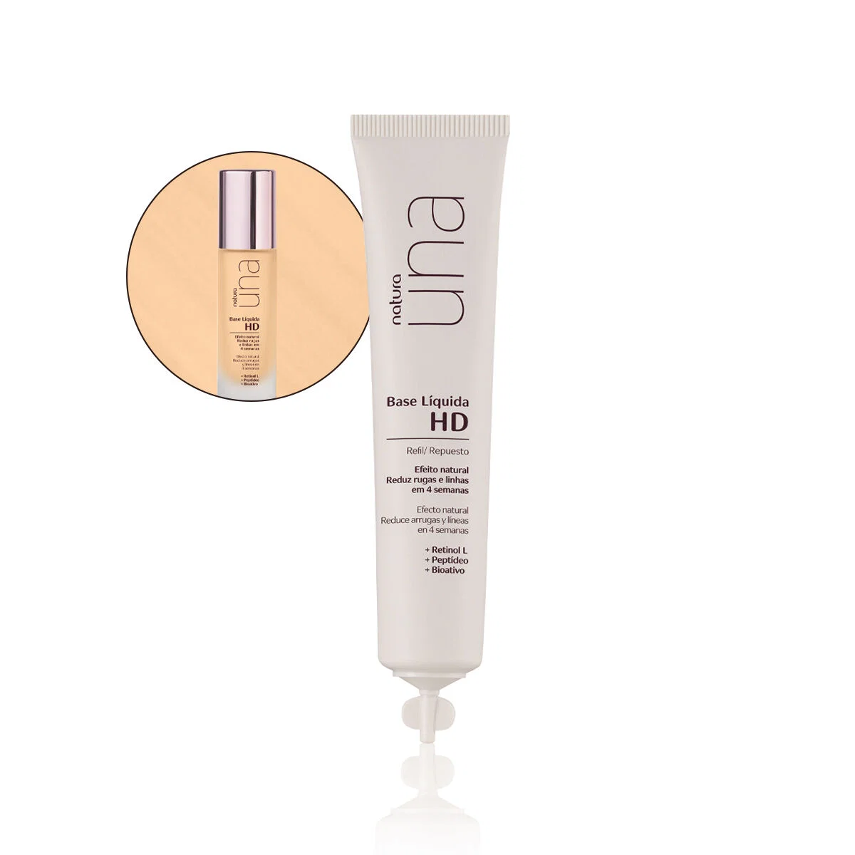 Refil Base Líquida HD Una 30 ml