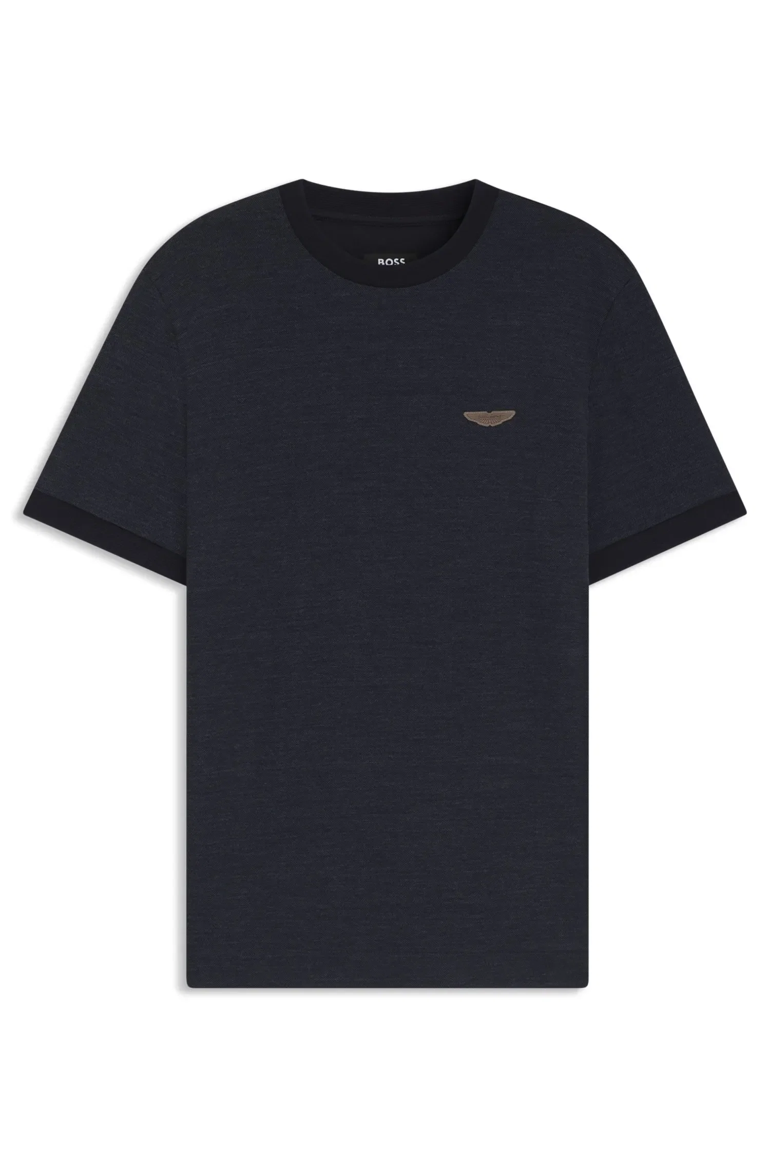 Camiseta BOSS x Aston Martin Regular Fit De Algodão — imagem 1