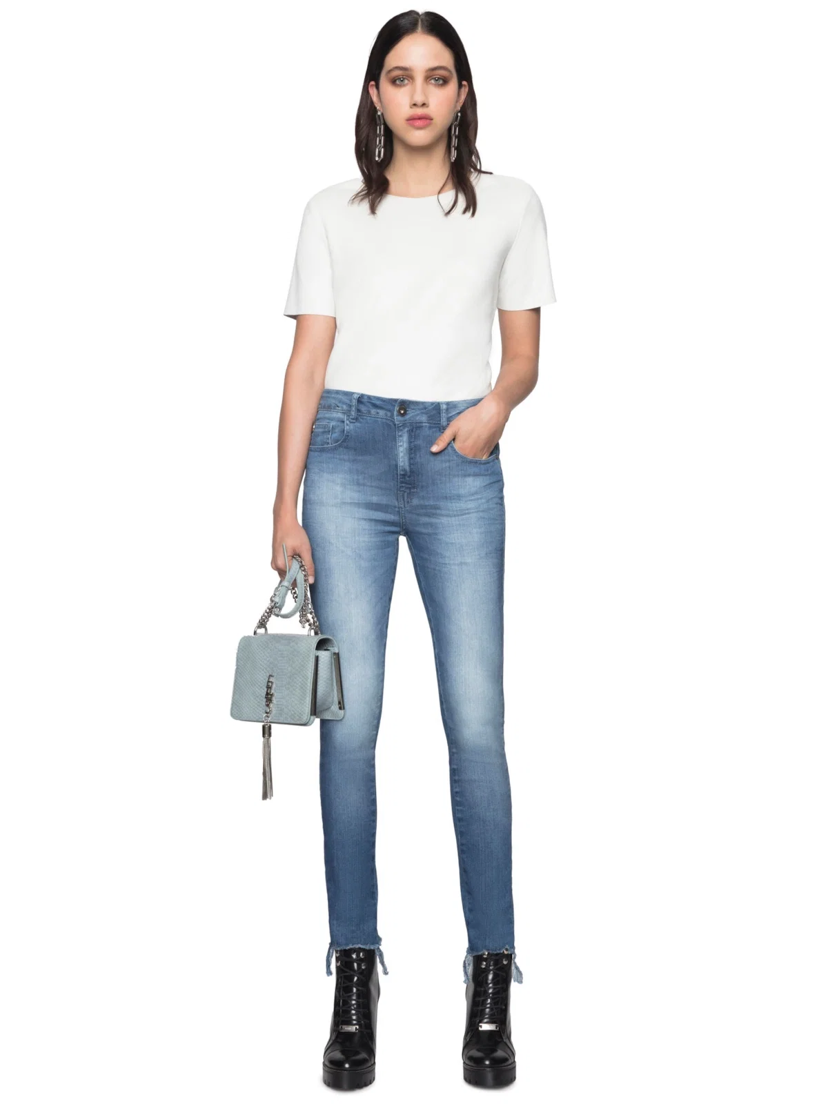 Cobalt Elastic (H.Gisele) 5-Pckts 210 Washed — imagem 1