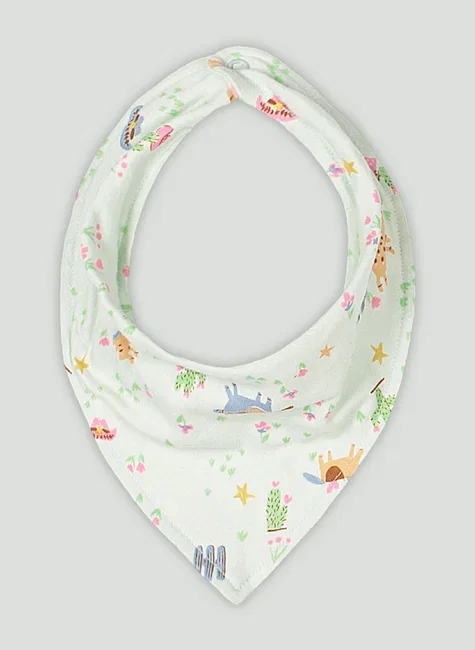 Babador Bandana Essentials para Bebê Menina (Verde) Up Baby