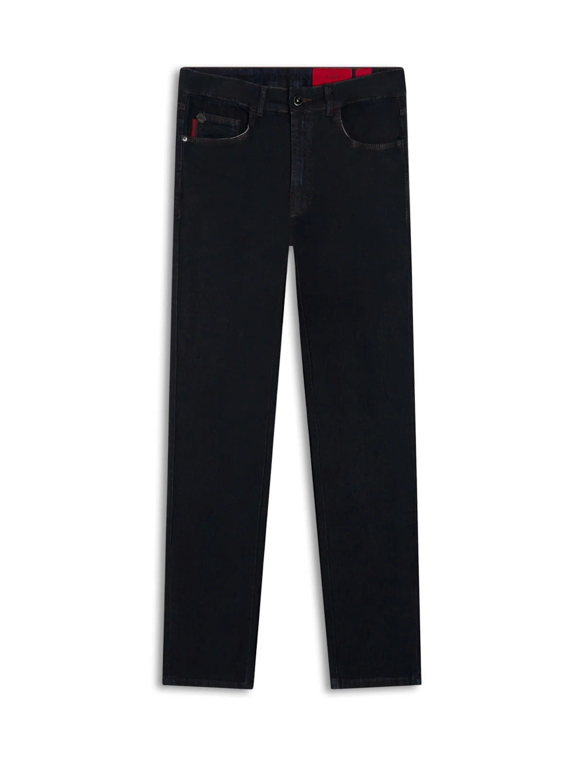 Calça Jeans Sprouting Ly Slim 1781 Lav.Escuro C/ Jato — imagem 1