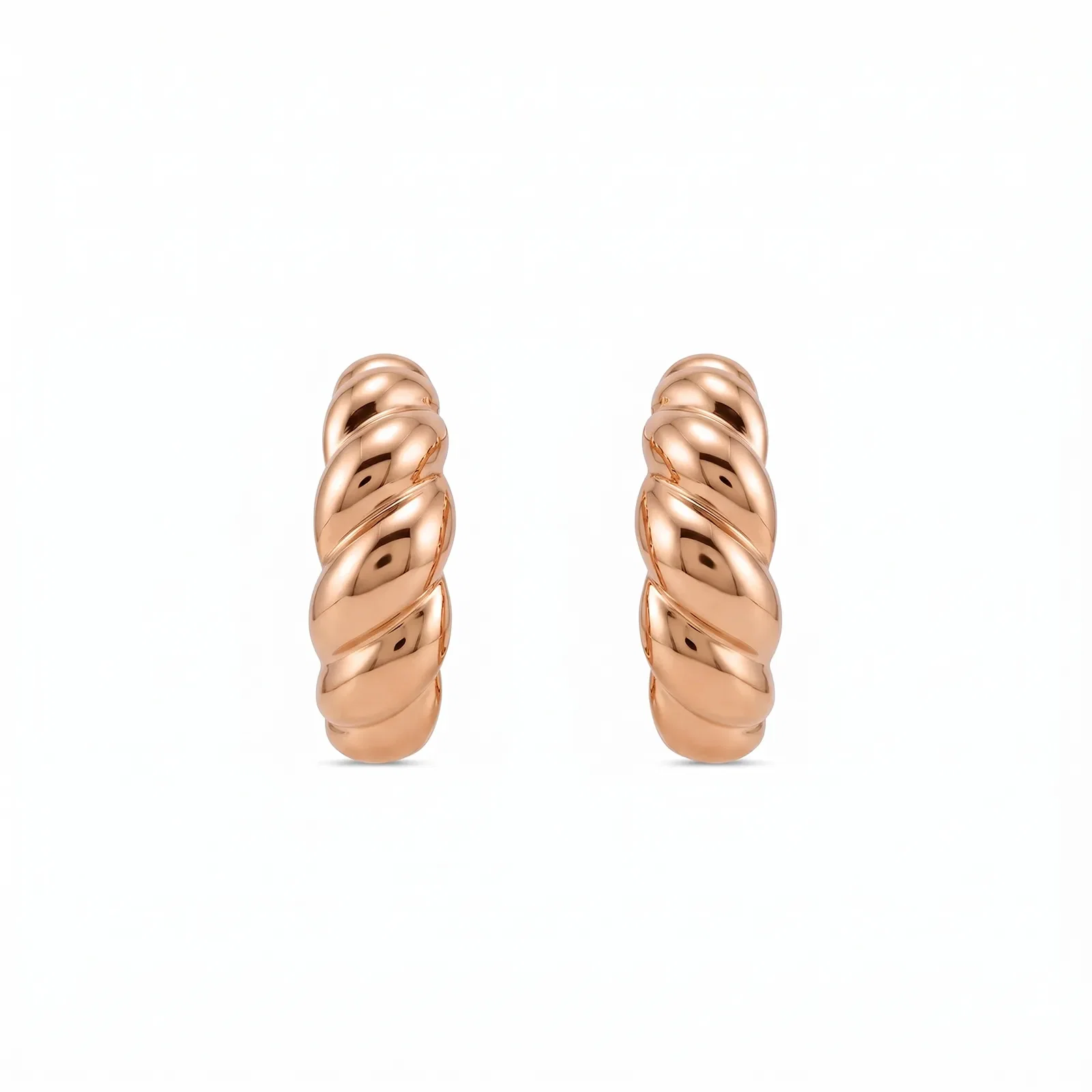 Argola Viena em Ouro Rosé 18k, 20mm — imagem 1