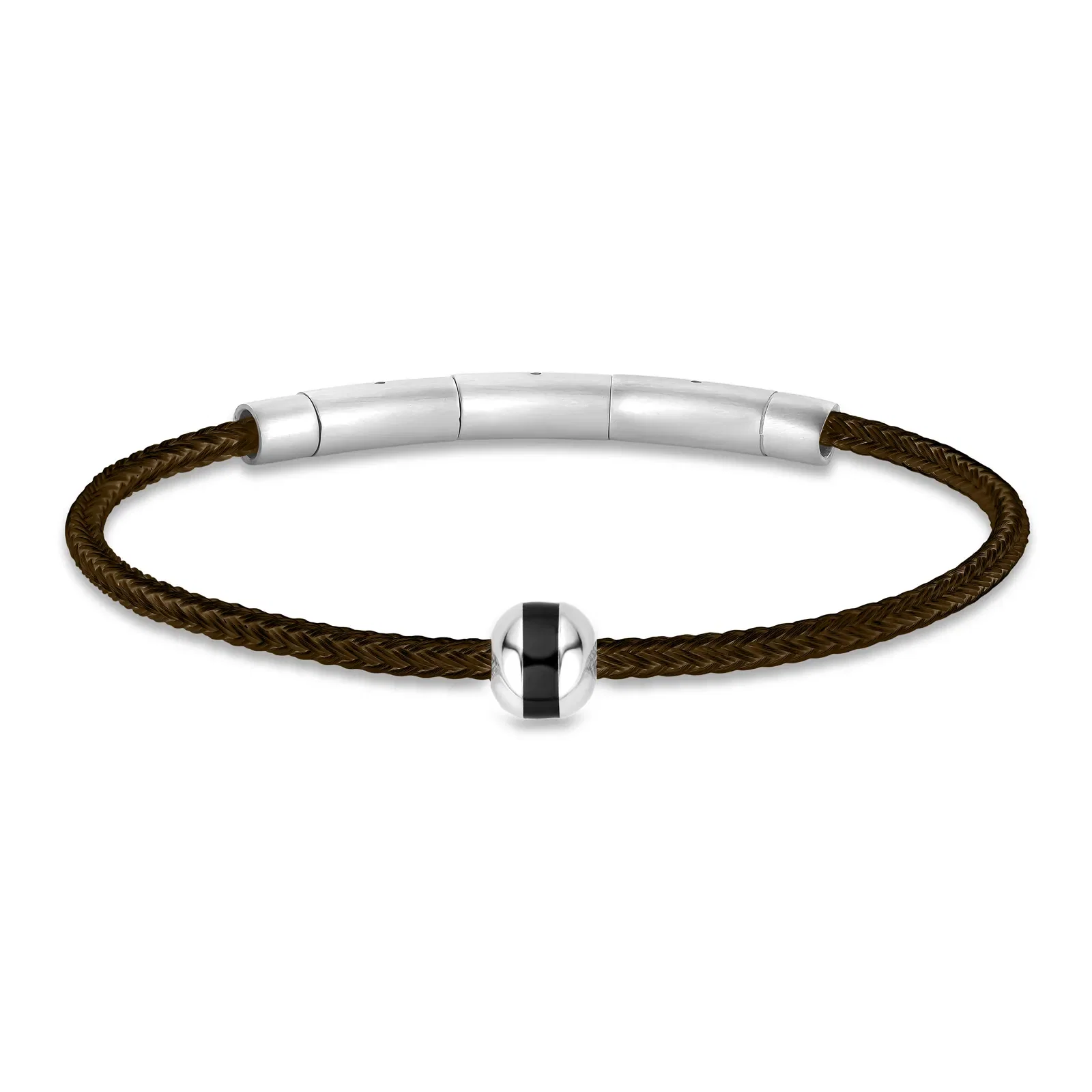 Pulseira Life Masculino em Aço com Fecho Cilindro