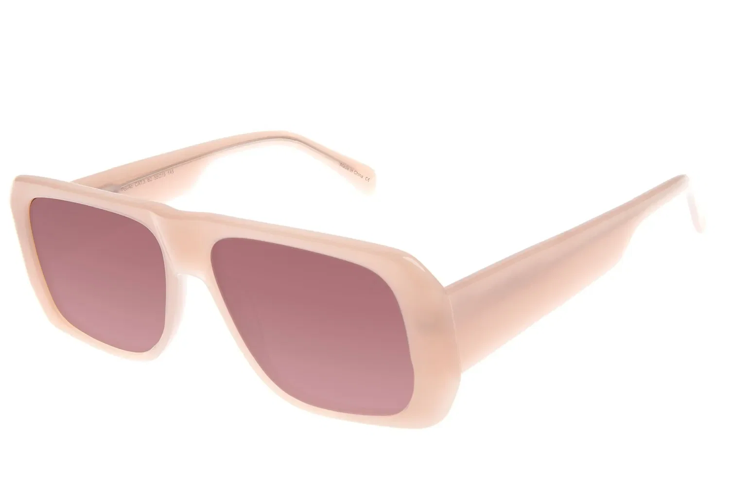 Óculos De Sol Feminino Chilli Beans Quadrado Rosé — imagem 1