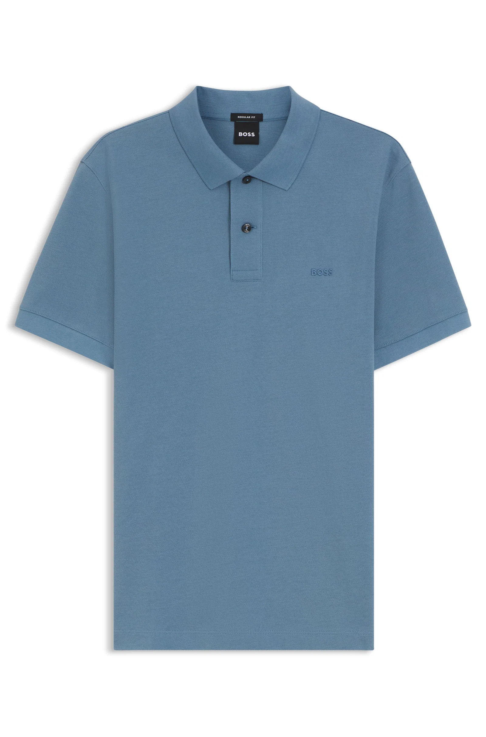 Polo Pallas Em Algodão Piqué Com Logo Bordado — imagem 1