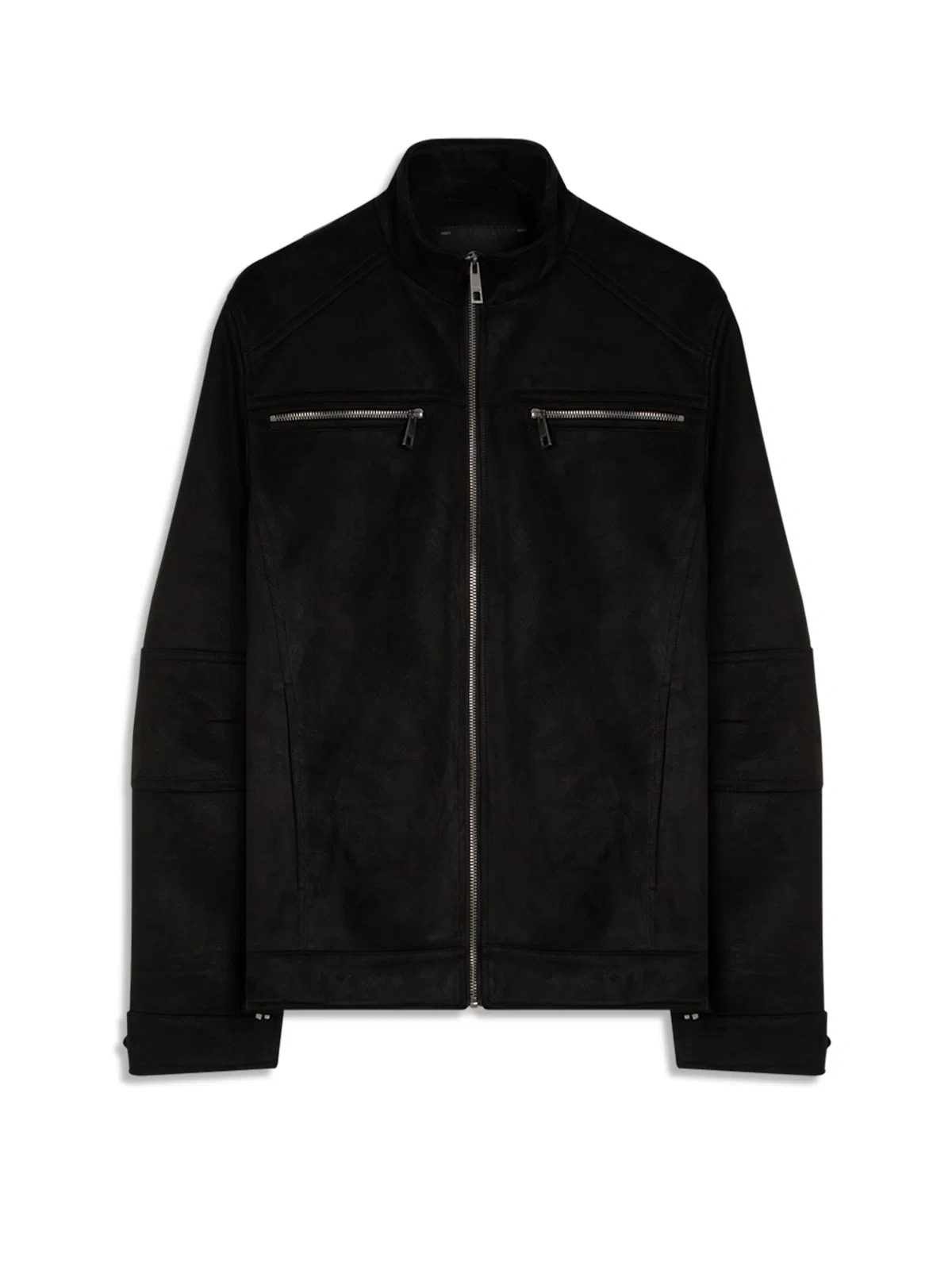 Jaqueta Suede Rider With Preto — imagem 1