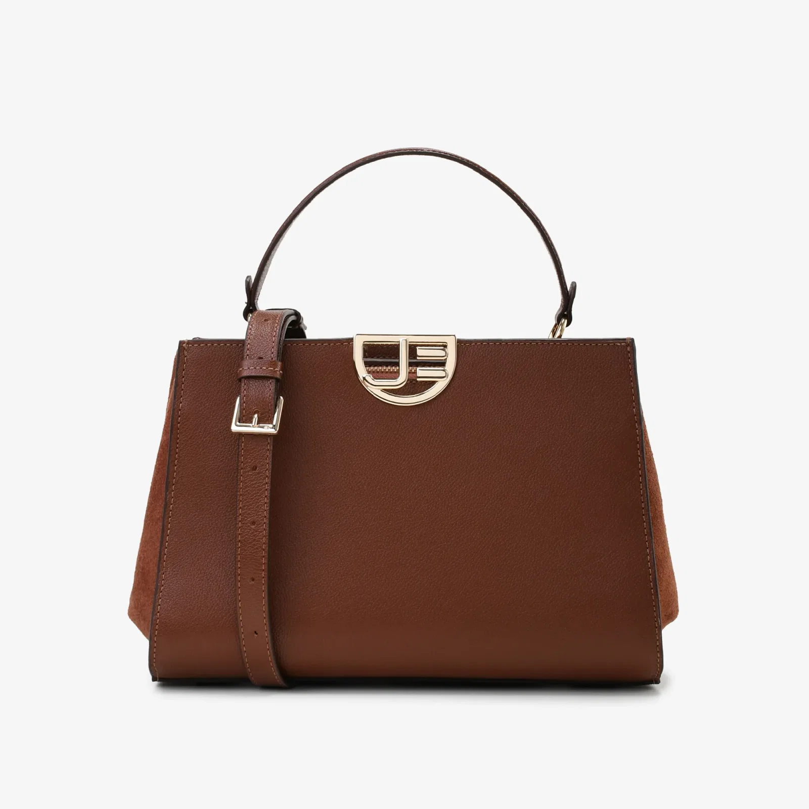 Bolsa Tote Marrom Tabaco Couro