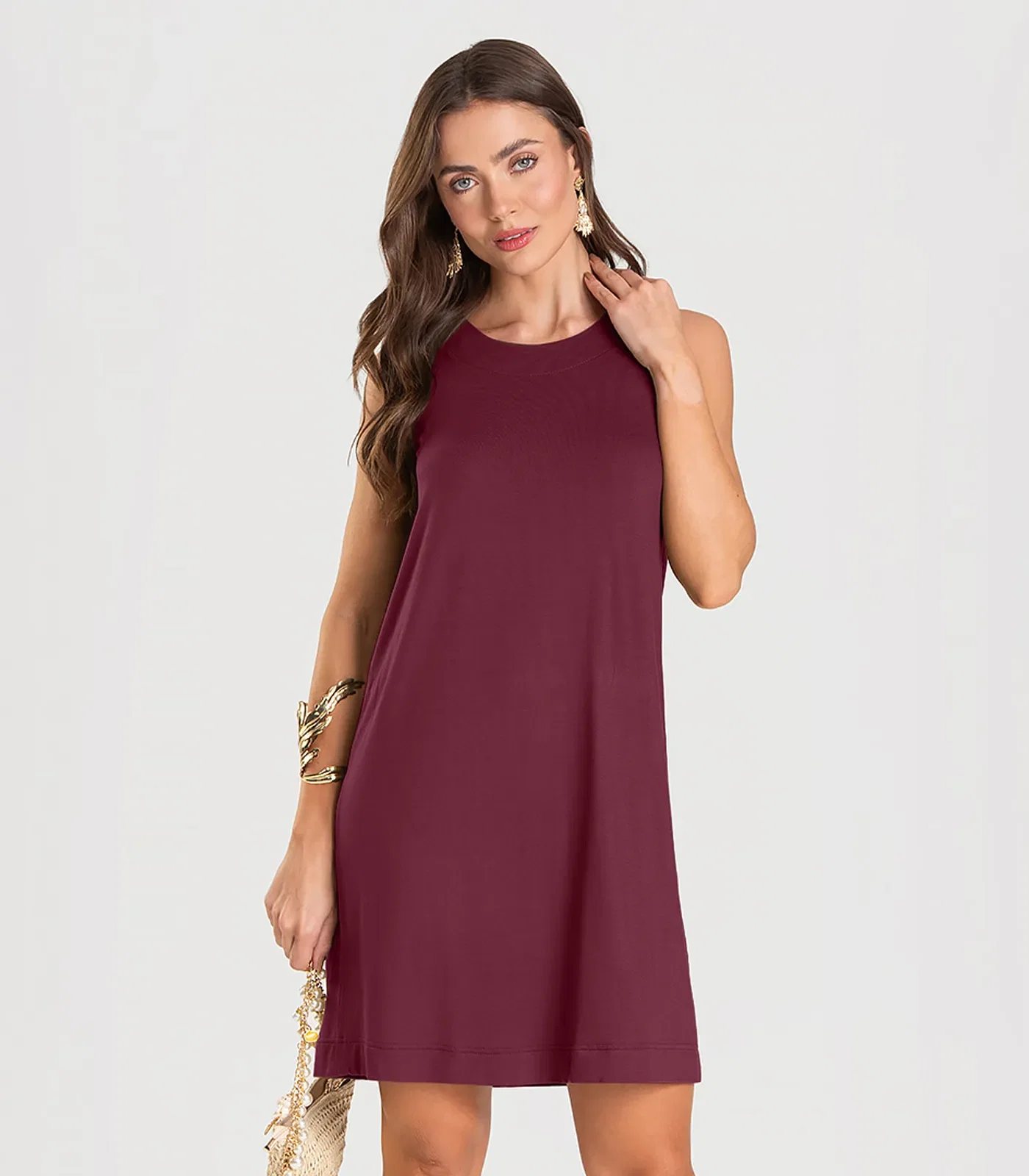 Vestido Feminino Curto Dianna Vermelho
