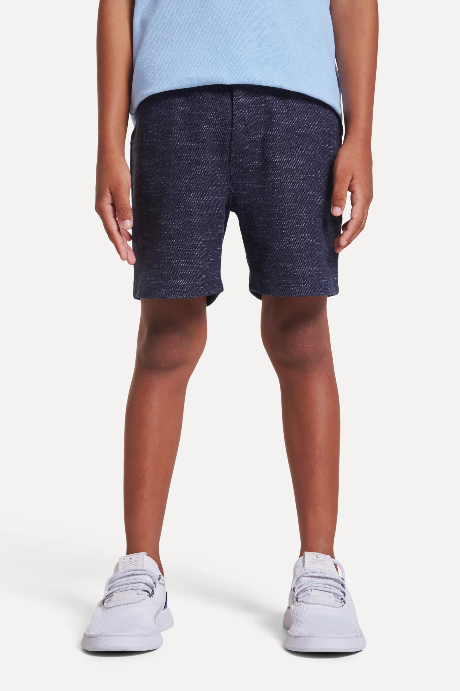 Bermuda Mini Bz Moletinho Jeans