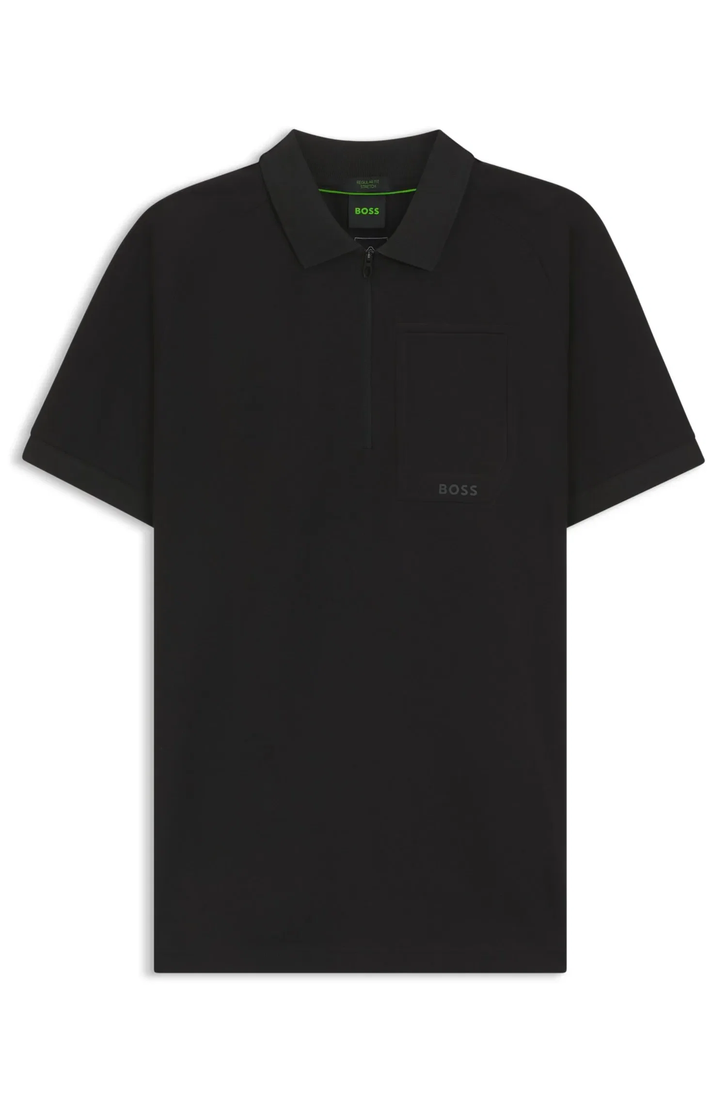 Polo De Algodão Elástico Drenante De Humidade — imagem 1