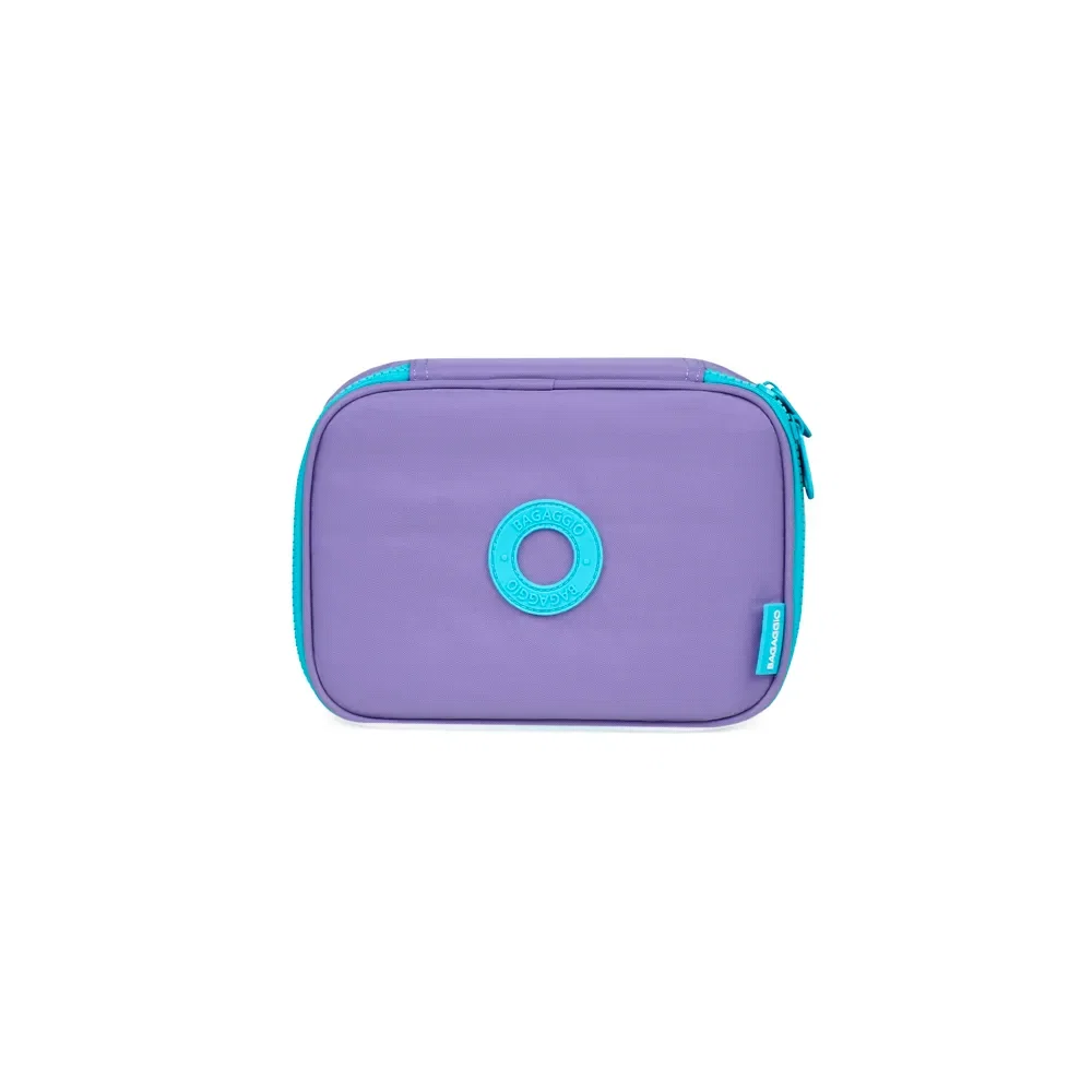 Estojo Box Feminino Grande Pop Fun Lilas — imagem 1