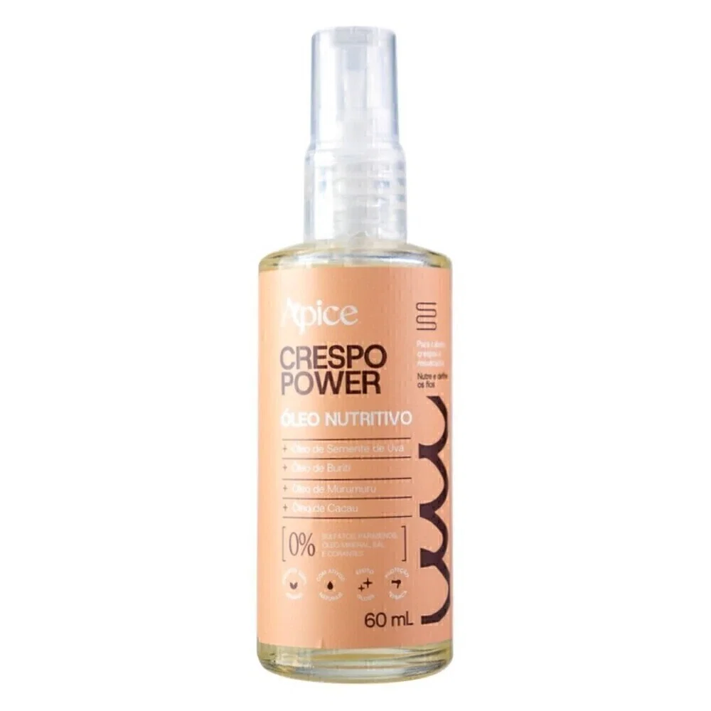 Óleo Capilar Apice Crespo Power 60ml