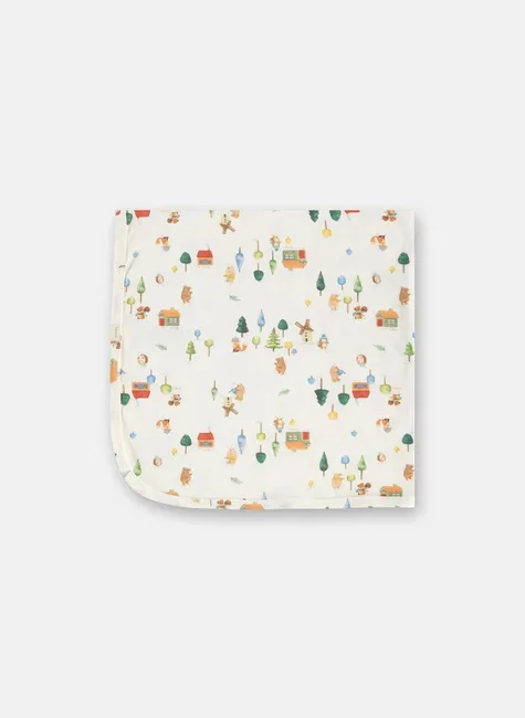 Manta Em Suedine Premium Bebê Menino Multicolor Up Baby