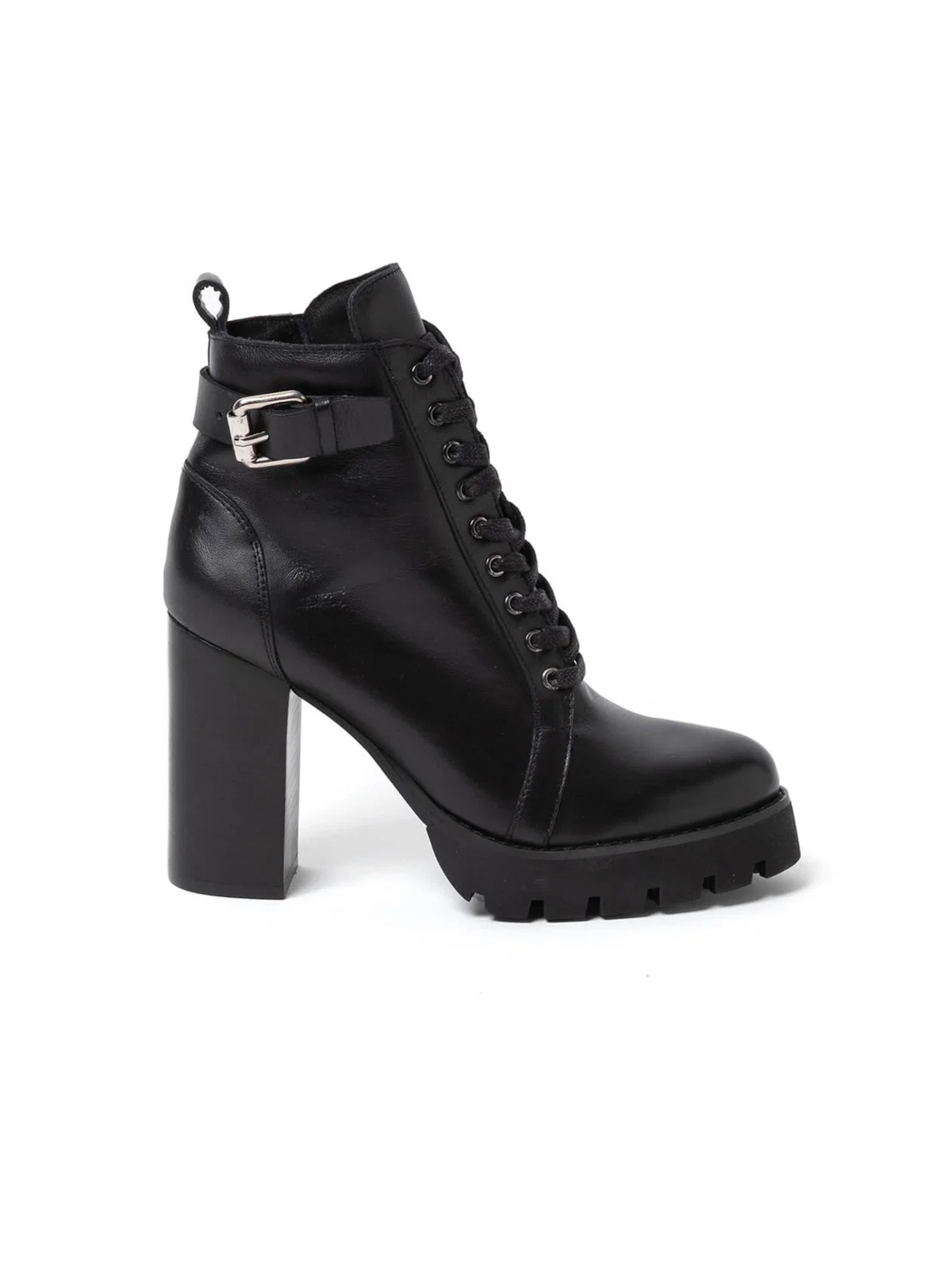 Bota Coturno Ella Preto