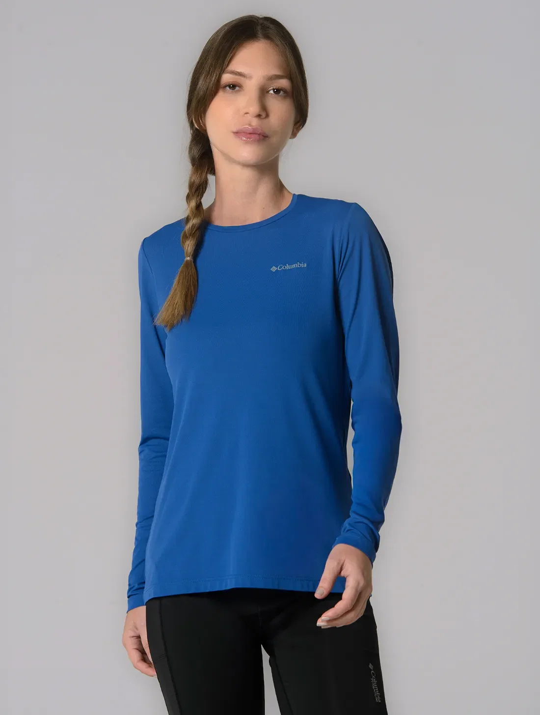 Camiseta Columbia Feminina M/L Neblina — imagem 1