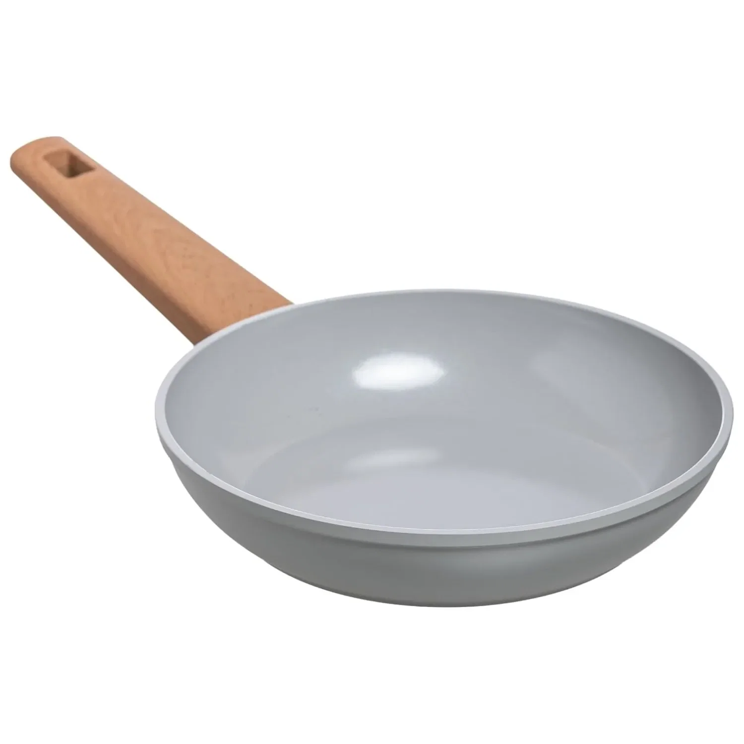 Frigideira Antiaderente Norma em Cerâmica para Indução 24cm Fracalanza Cinza