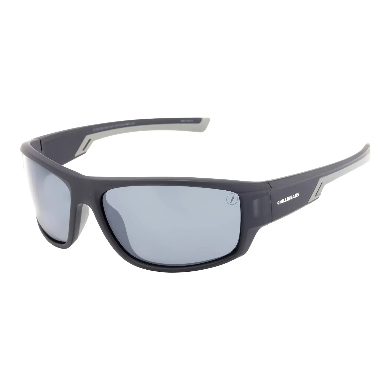 Óculos de Sol Masculino Chilli Beans Esportivo Polarizado Espelhado Preto