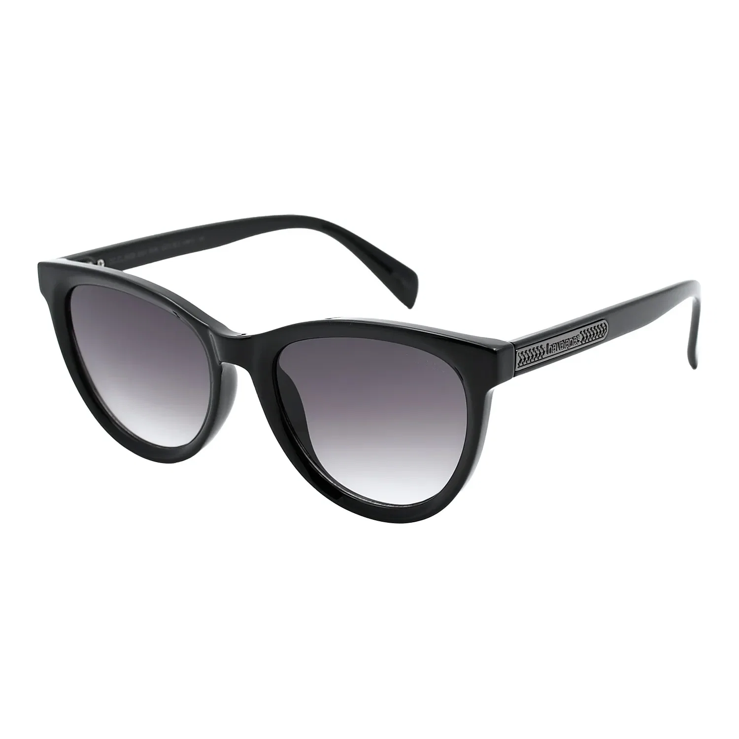 Óculos de Sol Feminino Havaianas Cat Degradê Preto — imagem 1