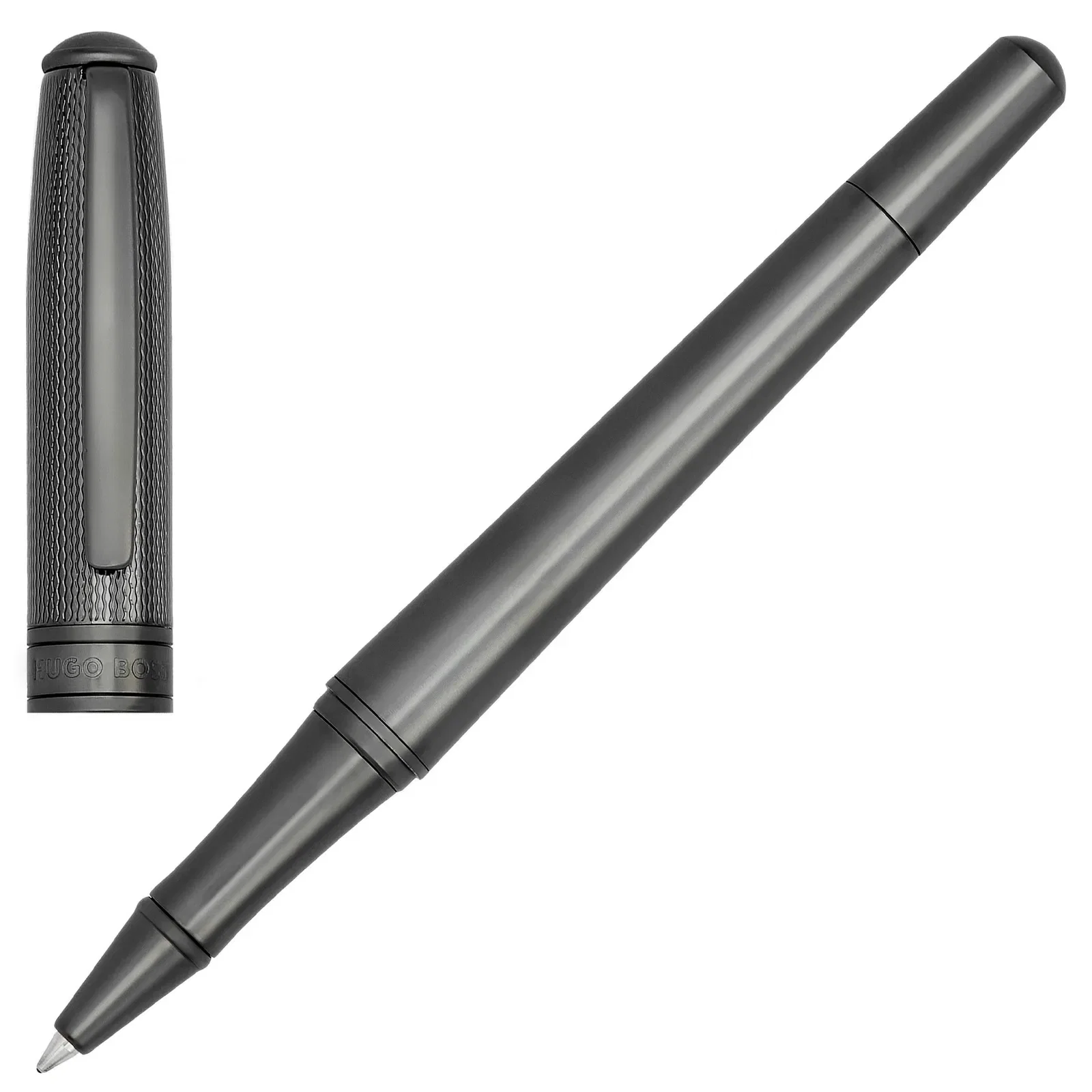 Caneta Hugo Boss Metal Cinza Escuro Hsy4875d — imagem 1