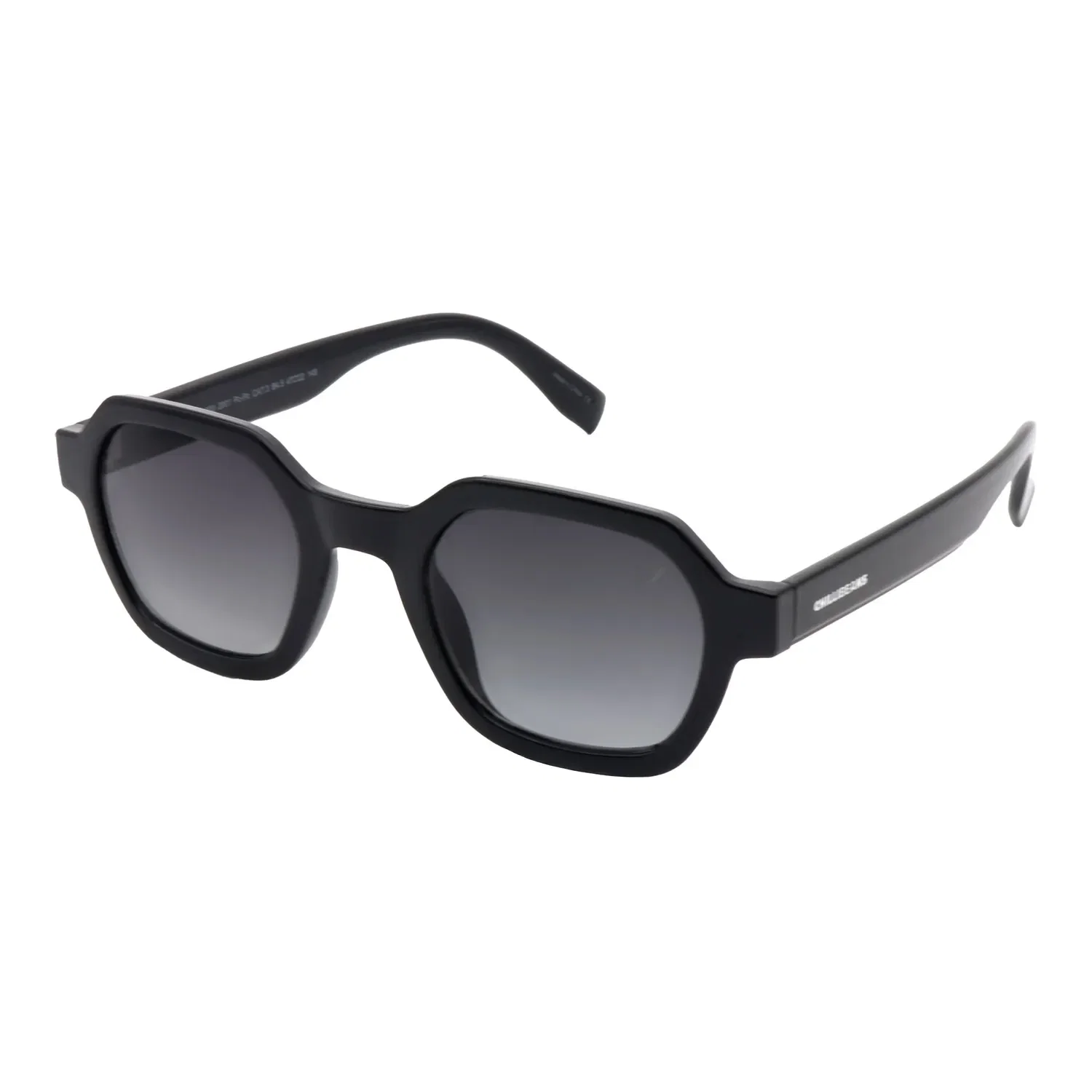 Óculos de Sol Feminino Teen Chilli Beans Redondo Degradê Preto — imagem 1