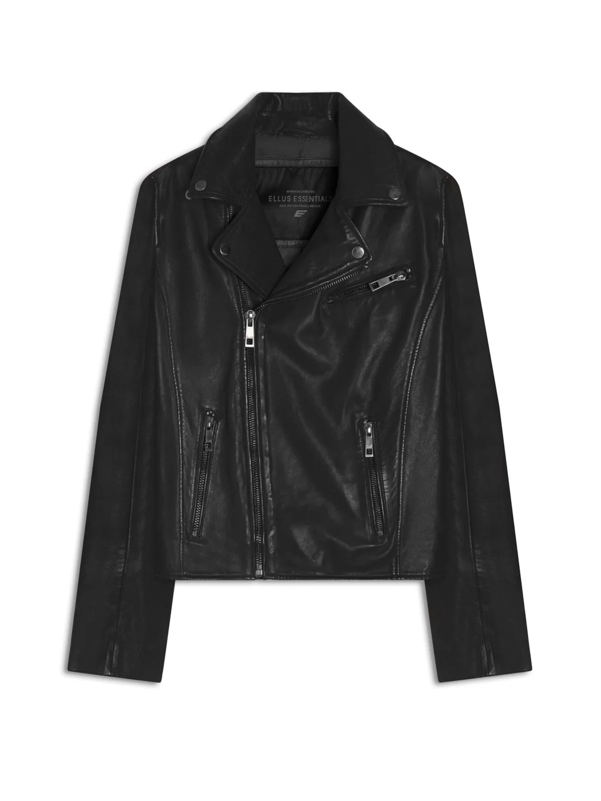 Jaqueta Leather Perfecto Signature Preto — imagem 1