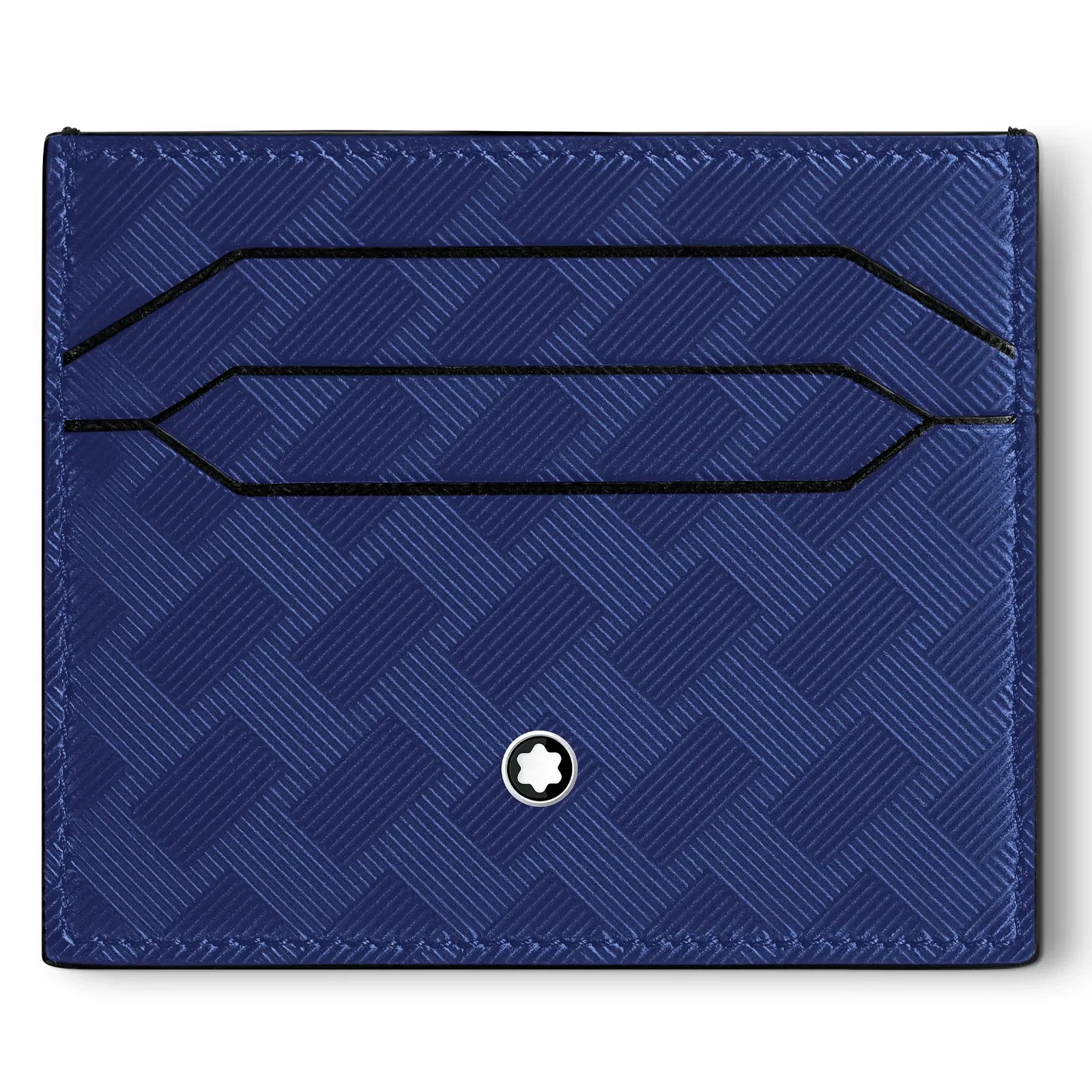 Porta-Cartões Montblanc Couro Bovino Azul 198079