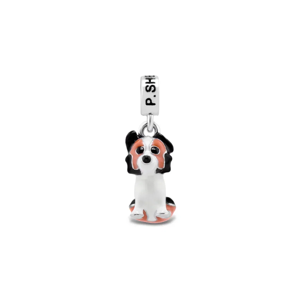Pingente Life Pastor Shetland em Prata 925 com Esmalte — imagem 1