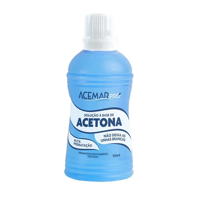 Removedor de Esmalte Acemar Com Acetona 100ml