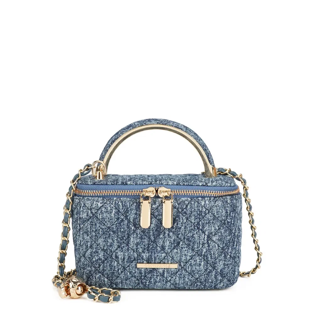 Bolsa Retrô Pequena Azul