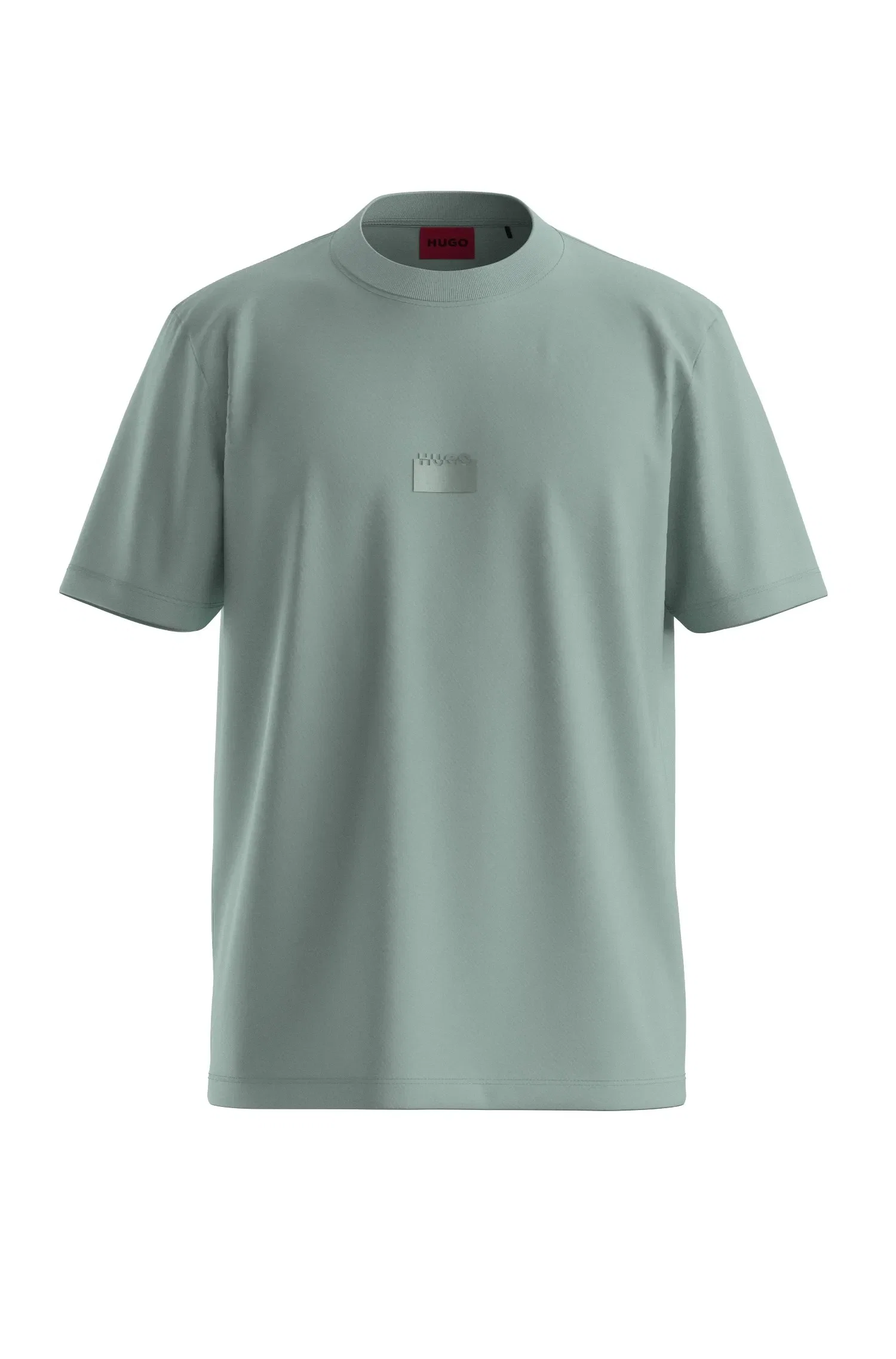 Camiseta De Algodão Com Logo