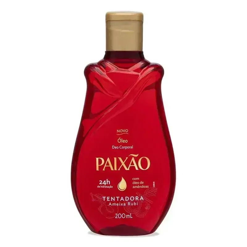 Óleo Corporal Paixão Tentadora Ameixa Rubi 200ml