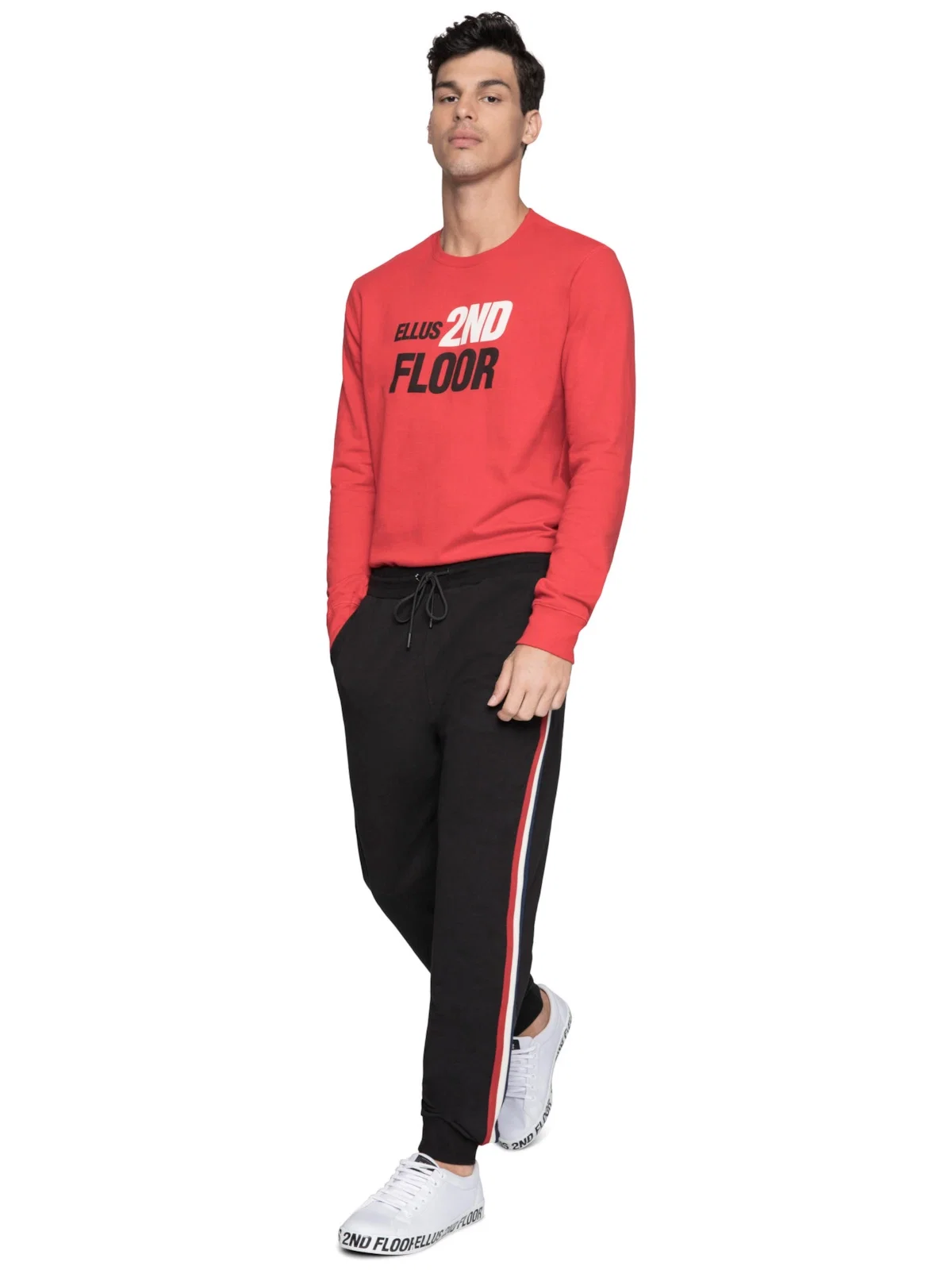 Calça Fleece Sport Preto — imagem 1