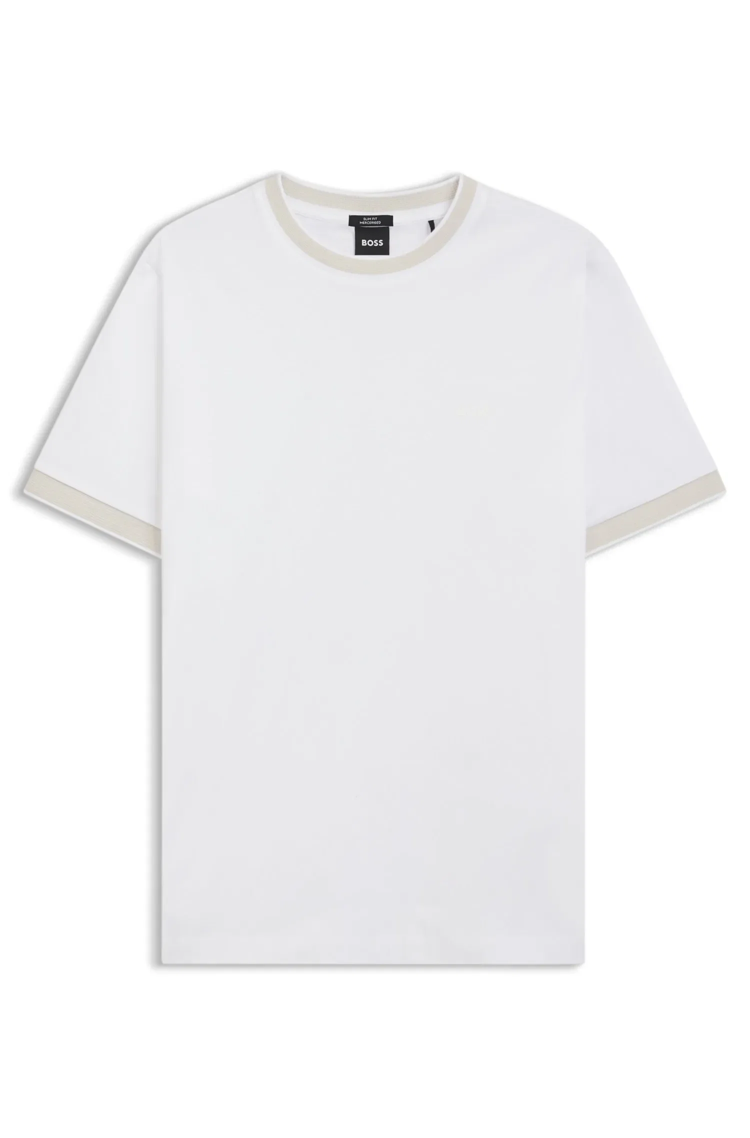Camiseta Slim Fit Em Algodão Mercerizado — imagem 1