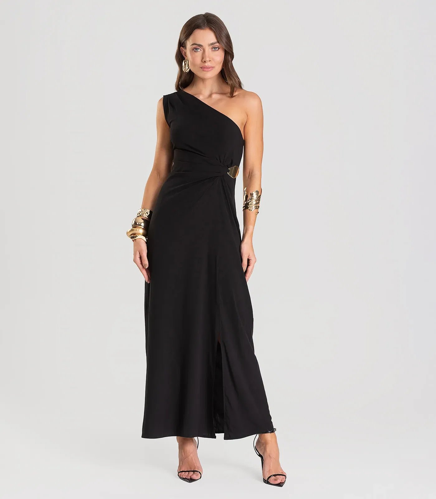 Vestido Feminino Super Midi Dianna Preto